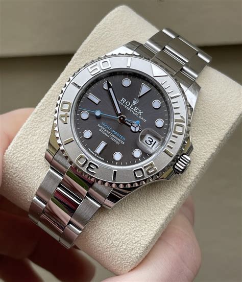 rolex yacht-master 37 268622|Rolex Yacht-Master 37mm rhodium.